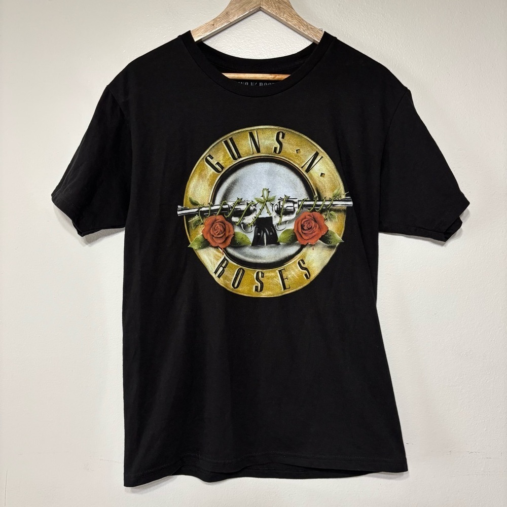 Guns N Roses Black Band T-Shirt Size M